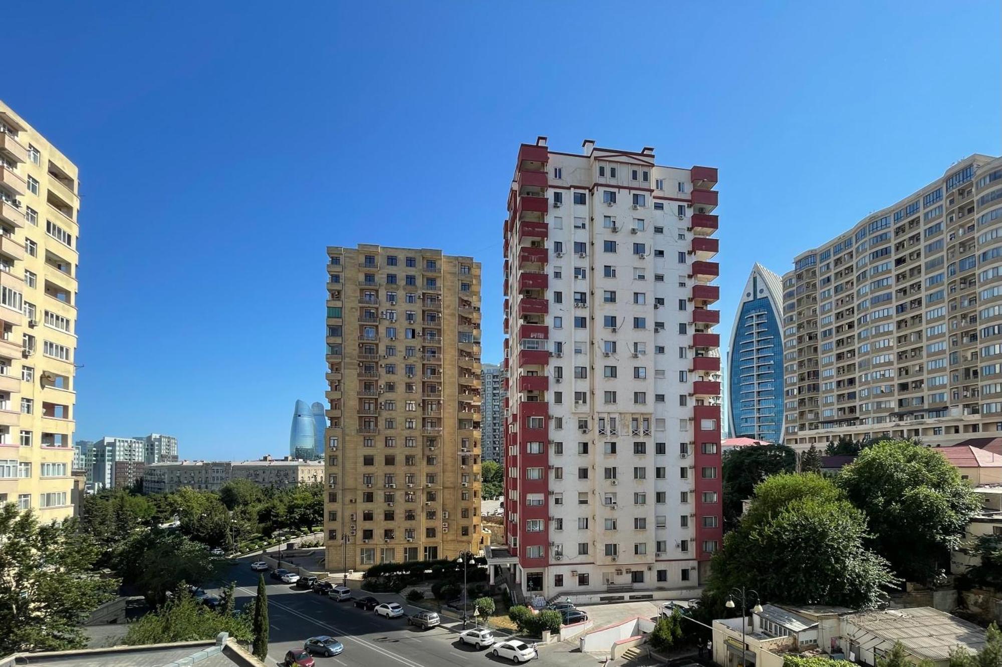 באקו Flame Towers View Apartment מראה חיצוני תמונה